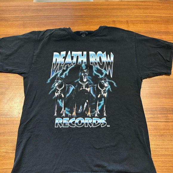 Shirts | Death Row Records Black Graphic Tshirt | Poshmark